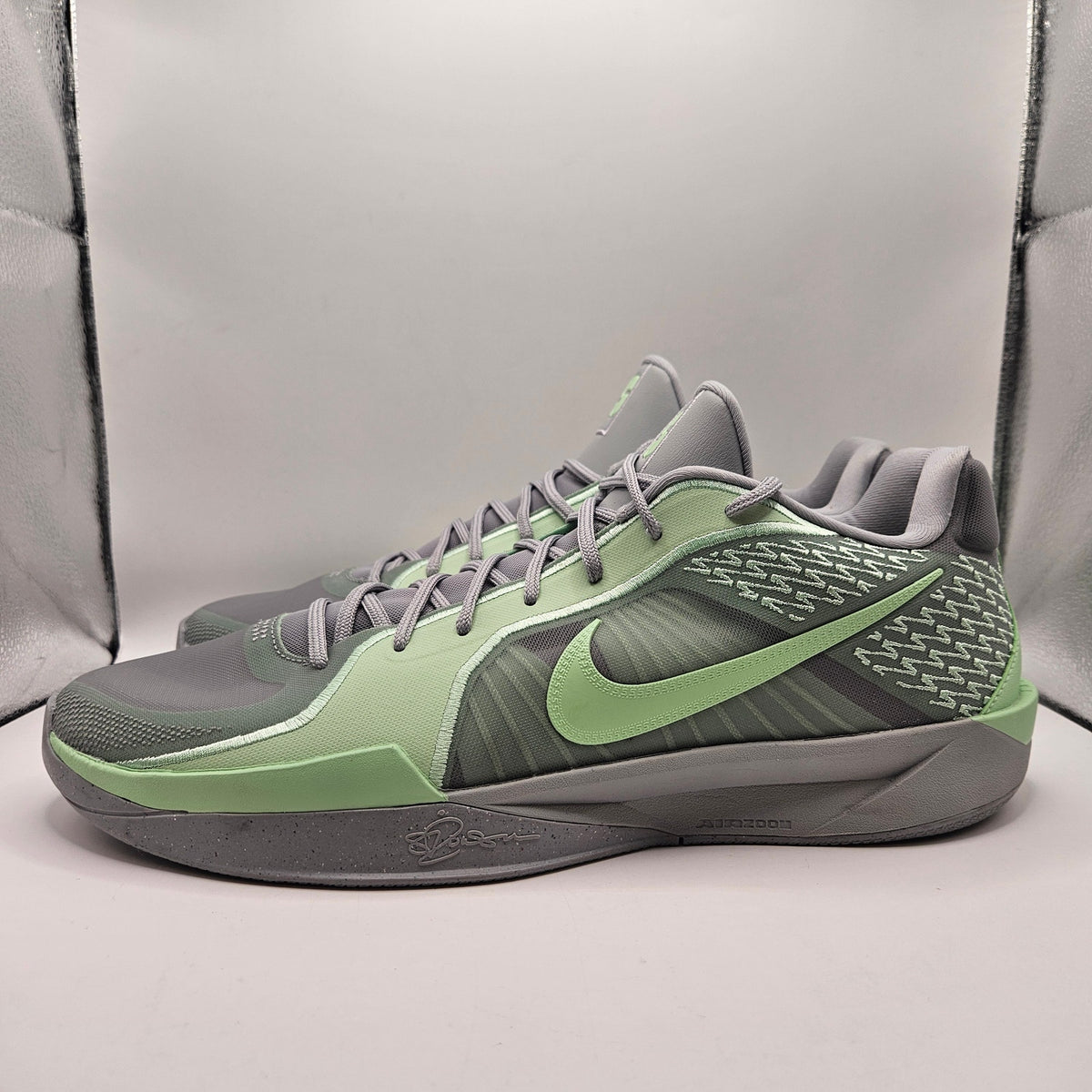 NIKE SABRINA 2 WOMEN'S 17.5 MEN'S 16 VAPOR GREEN LT SMOKE GREY FQ2174-004 NWOB