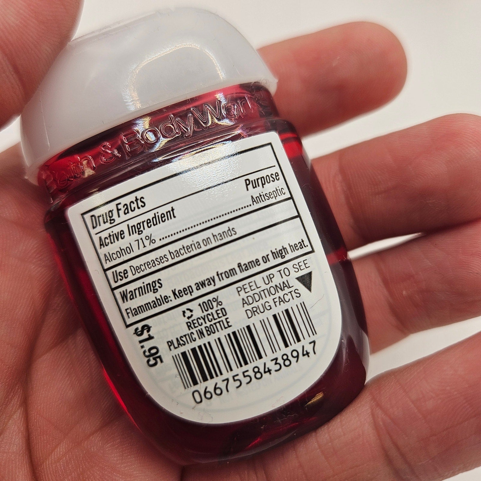 BODY & BODY WORKS FORTUNE TELLER POCKETBAC/PEAR VANILLA/BLUEBERRY BOURBON/APPLE