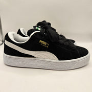 PUMA MEN'S 6 SUEDE XL BLACK WHITE LOW TOP SNEAKER 395205-02