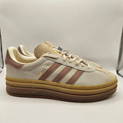 ADIDAS ORIGINALS WOMENS 11 GAZELLE BOLD CREAM WHITE WARM CLAY SAND STRATA JS3893