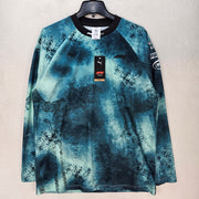 PUMA X F1 FORMULA 1 MEN'S M LONG SLEEVE GRAPHIC SHIRT BLUE GREEN NWT