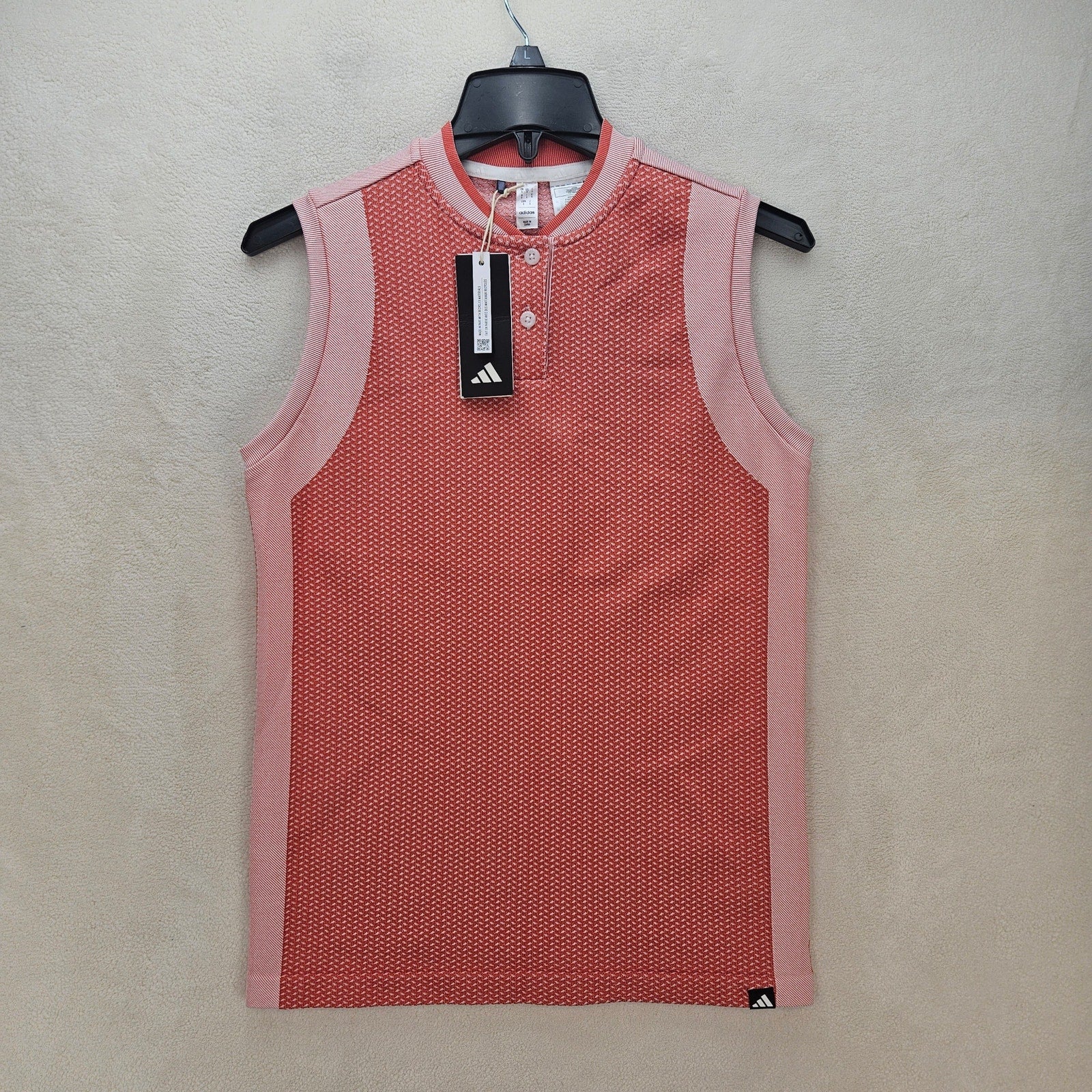 ADIDAS WOMEN'S SMALL ULTIMATE 365 TOUR PRIMEKNIT GOLF POLO SLEEVELESS NWT