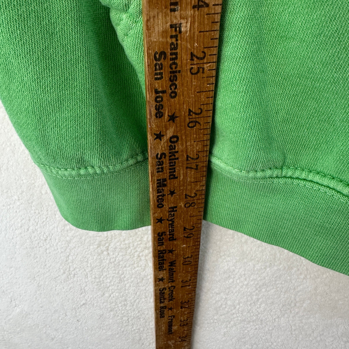 URBAN OUTFITTERS Women's XL Oversize Green Hoodie FRESH PRODUCE