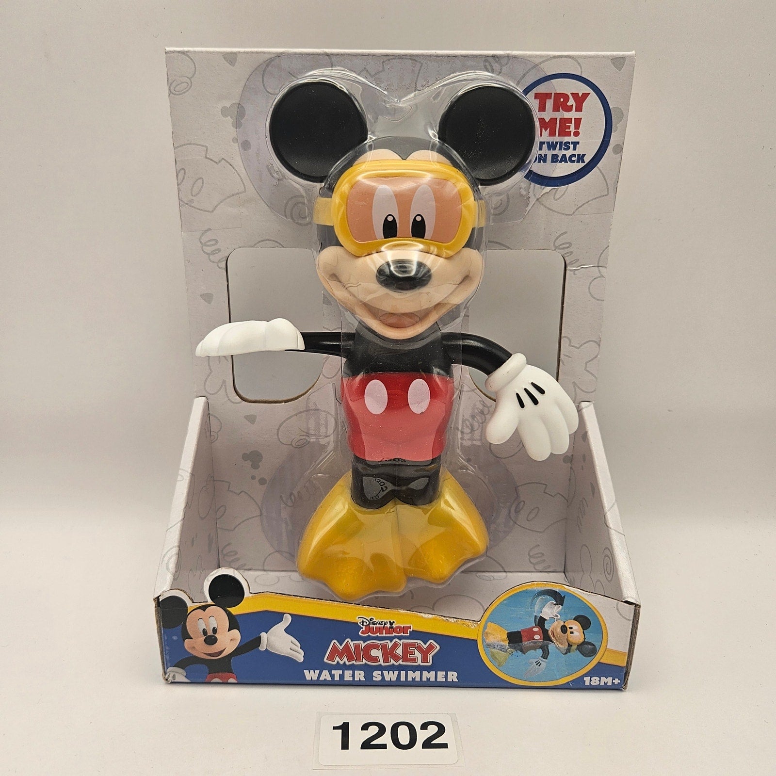 *NEW* DISNEY JUNIOR MICKEY MOUSE CLUBHOUSE WATER SWIMMER BATH TOY