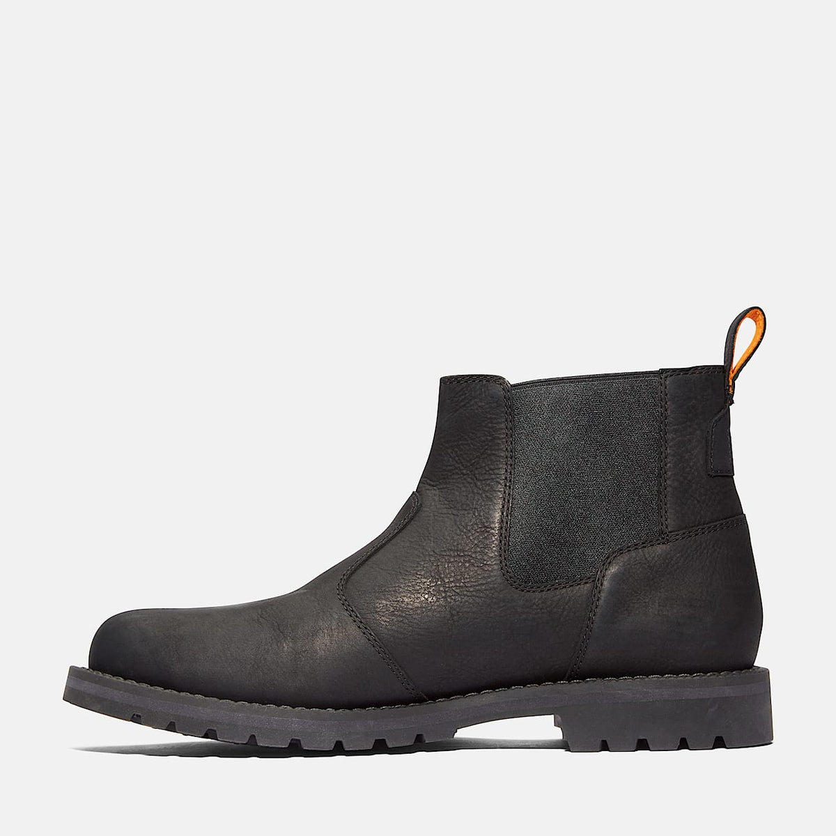 TIMBERLAND MEN'S 10.5 REDWOOD FALLS CHEASEA BOOT BLACK TBA0A44NU105