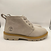 TIMBERLAND WOMEN'S 8 ROWAN WAY MID WARM LINED CHUKKA BOOT LT TAUPE NUBUCK NIB