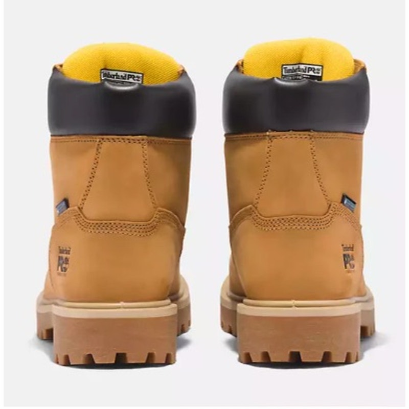 TIMBERLAND PRO WOMEN'S 6.5 DIRECT ATTACH 6 INCH COMPOSITE SAFETY TOE NIB WHEAT
