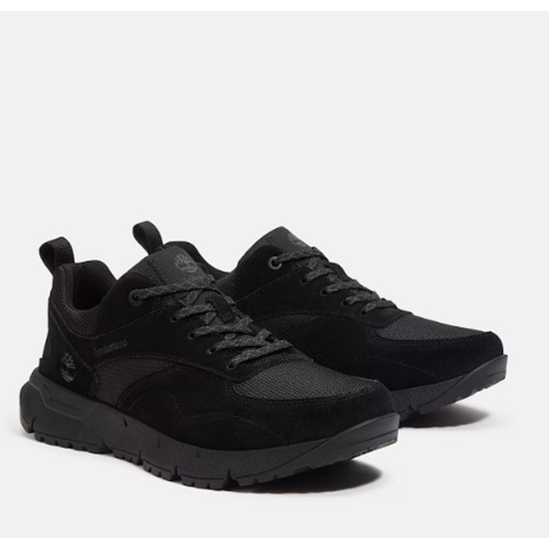 TIMBERLAND MEN'S 13 VOYAGER PARK LOW LACE SNEAKER BLACKOUT MESH NIB