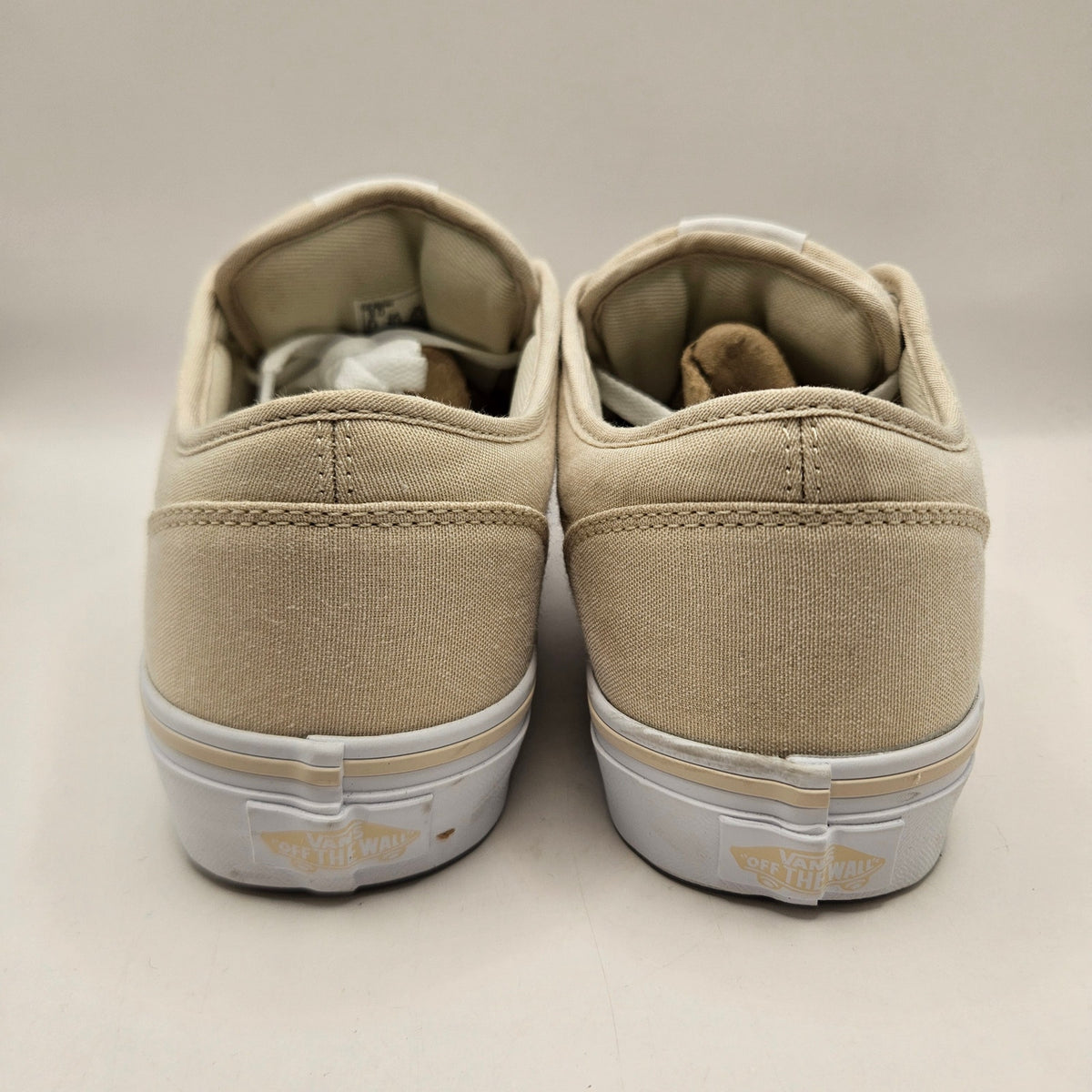 VANS WOMEN'S 9 ATWOOD SNEAKER SUMMER CANVAS TURTLEDOVE NWOB