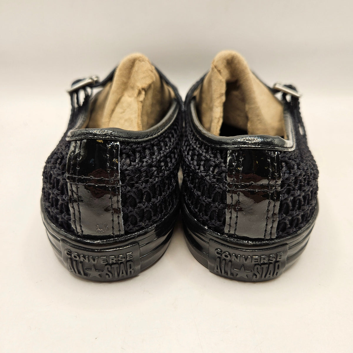 CONVERSE WOMEN'S 5 CHUCK TAYLOR ALL STAR MARY JANE DAINTY KNIT BLACK A26567C