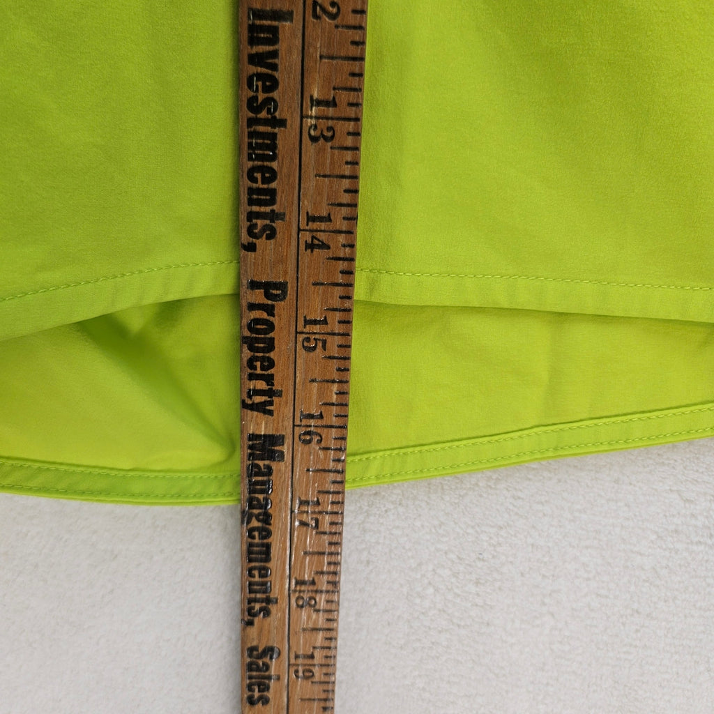 NIKE WOMEN'S XXL NEON GREEN ECLIPSE FLEX 5" RUNNING SHORTS CZ9568-321 NWT