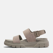 TIMBERLAND WOMEN'S 9.5 GREYFIELD 2 STRAP SANDAL LIGHT TAUPE SUEDE NIB
