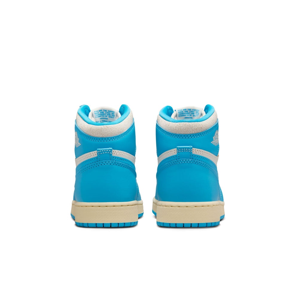 JORDAN 1 YOUTH 7 WOMEN'S 8.5 RETRO HIGH OG UNC REIMAGINED SNEAKER FD1437-402
