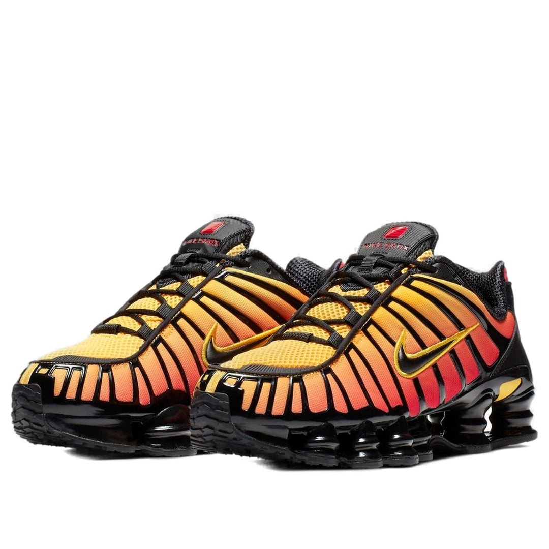 NIKE MEN'S 8 SHOX TL BLACK AMARILLO YELLOW GRADIENT AV3595-004 NIB