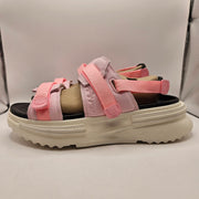 CONVERSE WOMEN'S 12 RUN STAR UTILITY CX PLATFORM SANDAL PINK WHITE A15095C