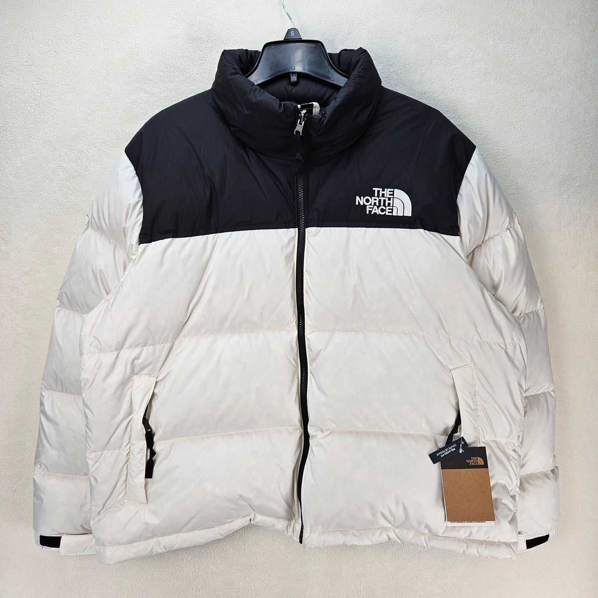 THE NORTH FACE WOMEN'S XXL 1996 RETRO NUPTSE JACKET 700 FILL POWER BLACK WHITE