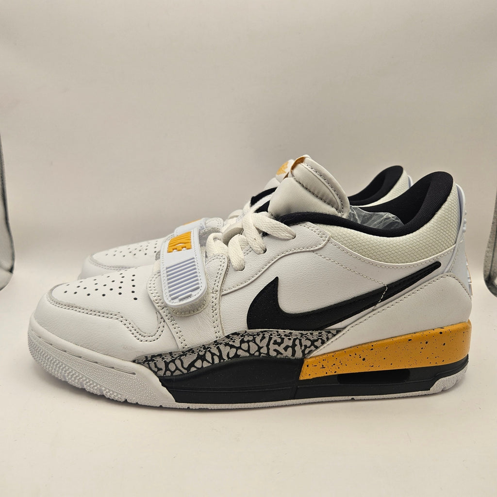 NIKE MEN'S 8.5 AIR JORDAN LEGACY 312 LOW TOP YELLOW OCHRE NWOB