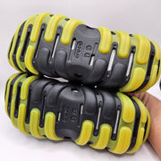 CROCS MEN'S 8 ECHO ICEY RO CLOG BLACK GREEN 211458-001 BACKSTRAP TERRAIN