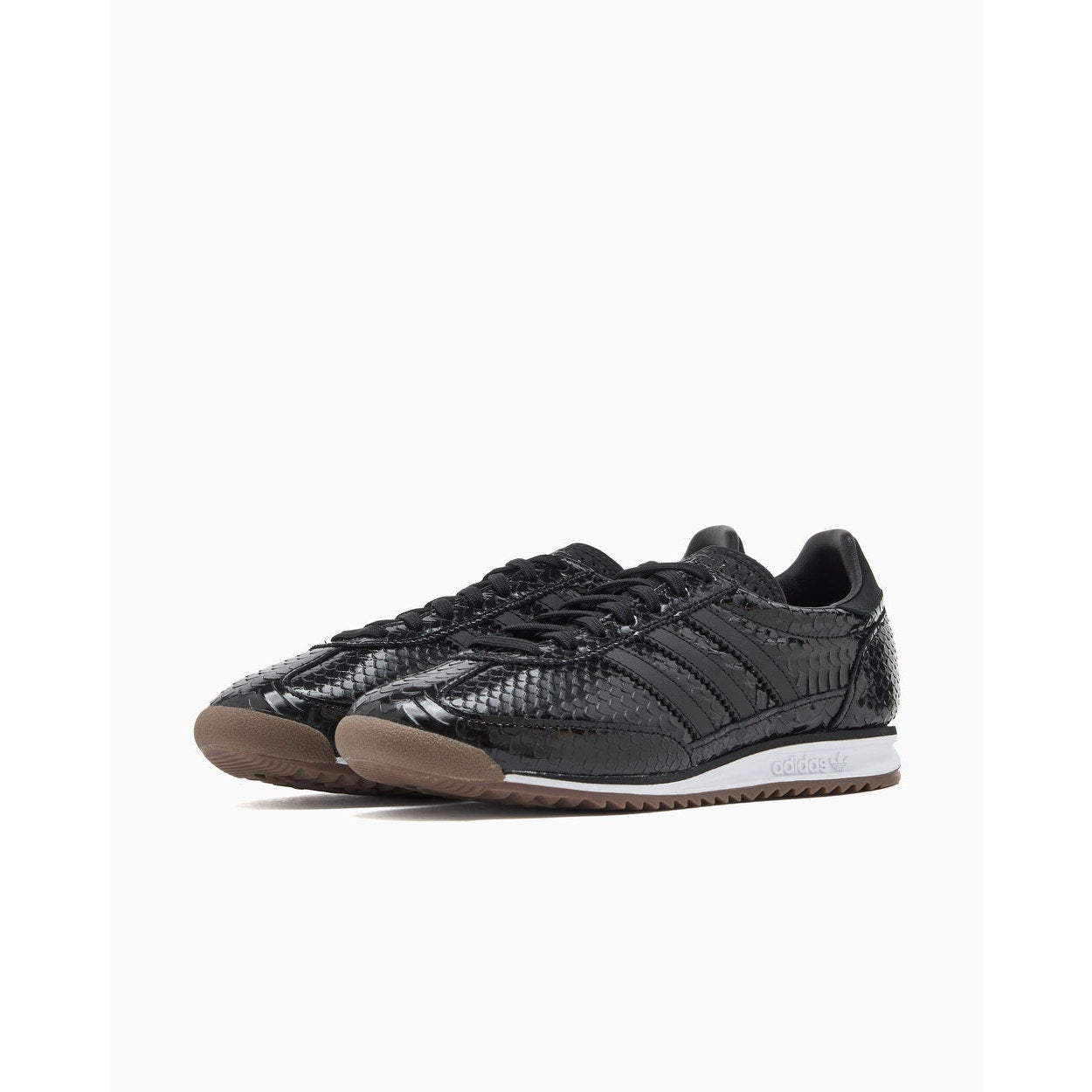 ADIDAS ORIGINALS WOMEN'S 6 SL72 OG BLACK CARBON SNAKESKIN IH9170 NIB