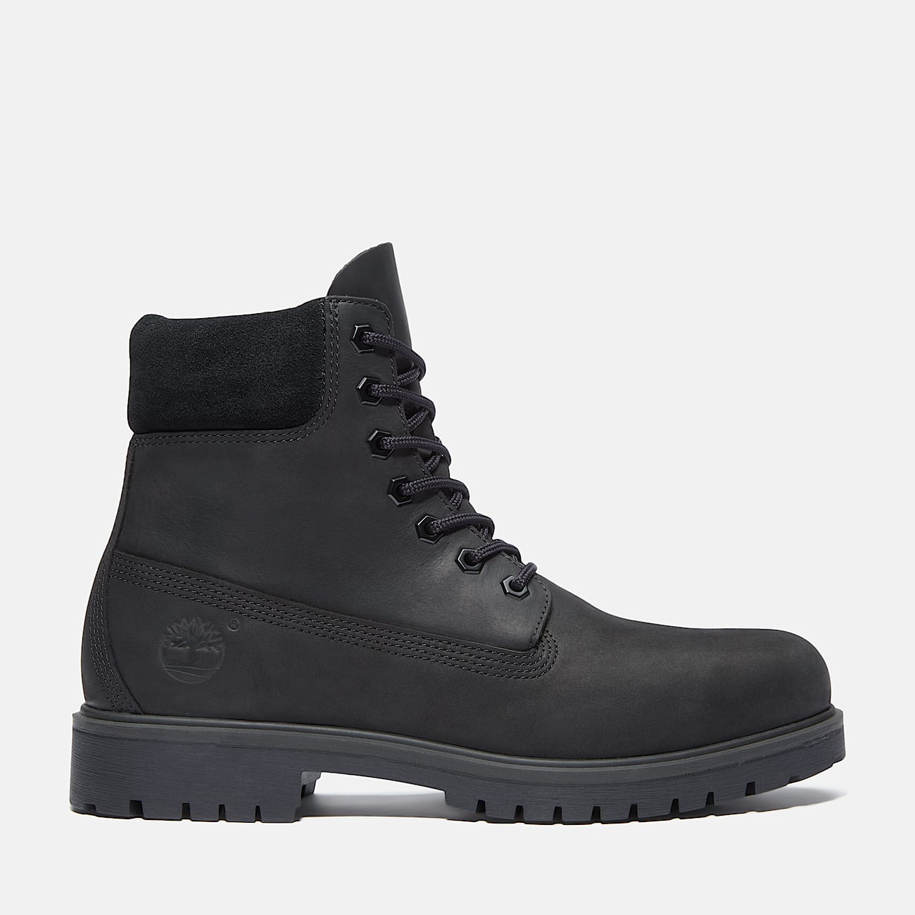 TIMBERLAND 25 MEN'S 10 BLACK FULL GRAIN 6 INCH WATERPROOF BOOT NIB