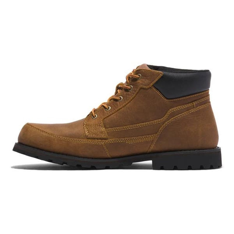 TIMBERLAND MEN'S 12 ATTLEBORO BOOTS BROWN LEATHER ANKLE CHUKKA NIB