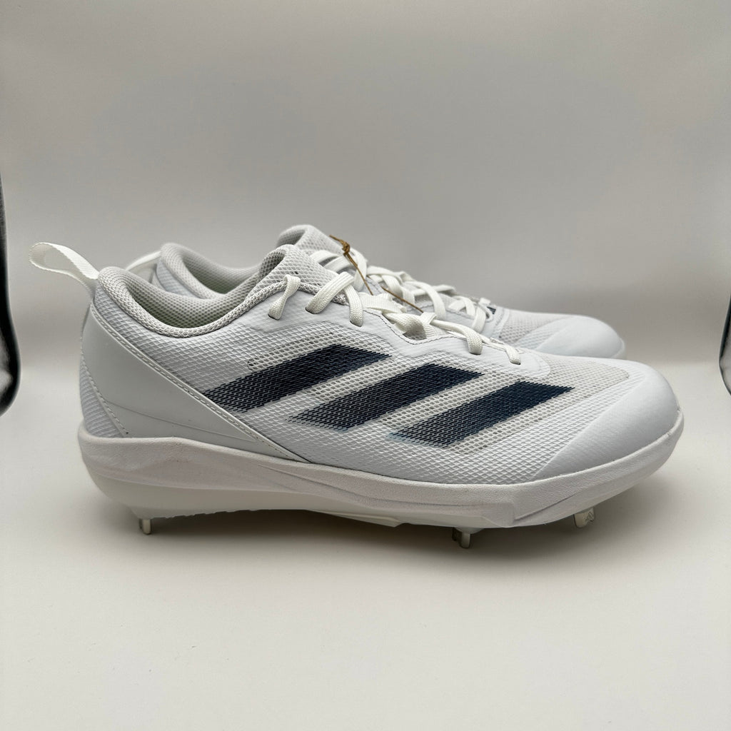 Adidas Womens size 9 Softball Shoes Adizero Instinct IH3468 White/Blue