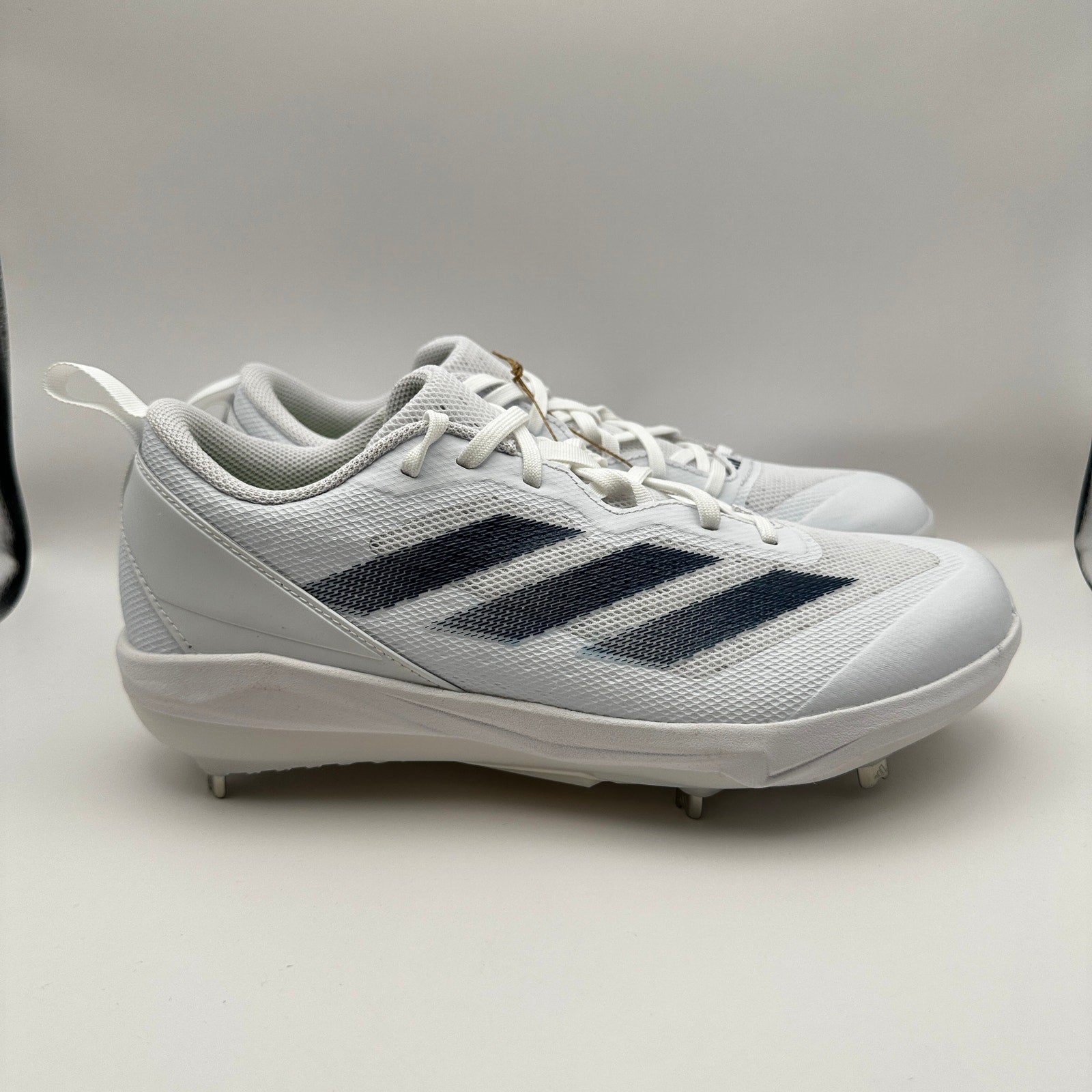 Adidas Womens size 9 Softball Shoes Adizero Instinct IH3468 White/Blue