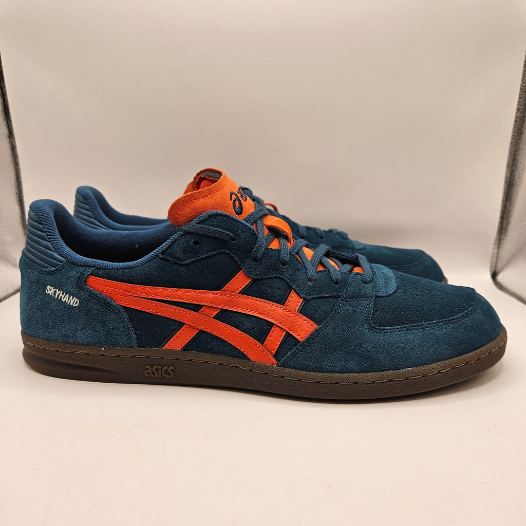ASICS MEN'S 14 SKYHAND OG TEAL CHERRY TOMATO 1203A452-402 NWOB
