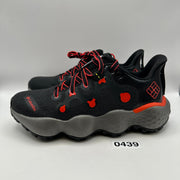 COLUMBIA Women's 5.5 Escape Thrive Ultra Black/Red Hiking Trail Waterproof