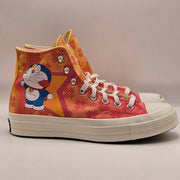 CONVERSE MEN'S 8 CHUCK 70 HIGH DORAEMON PINK A15790C CANVAS SNEAKER