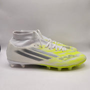 ADIDAS WOMEN'S 10 F50 SPARKFUSION LEAGUE SOCCER CLEATS FG AG WHITE NWOB JP8350