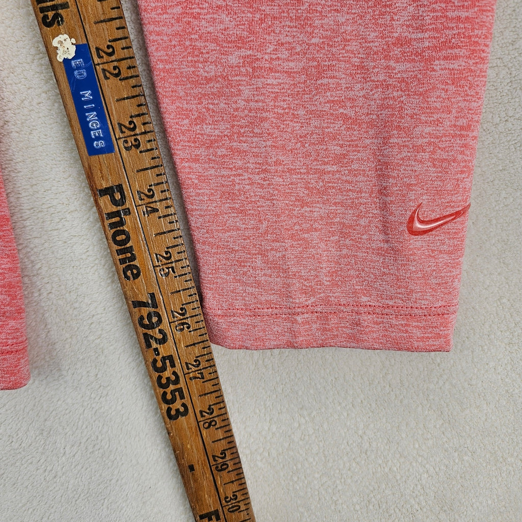 NIKE GIRLS XL ONE LUXE DRI FIT LEGGINGS DD7637-603 HEATHER PINK NWT