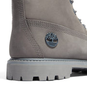 TIMBERLAND WOMEN'S 9 PREMIUM 6 INCH WP BOOT MEDIUM GREY NUBUCK NIB