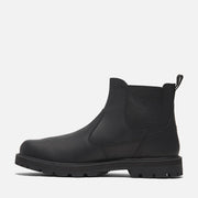 TIMBERLAND MEN'S 7 BRITTON ROAD MID CHELSEA BOOT BLACK FULL GRAIN NIB