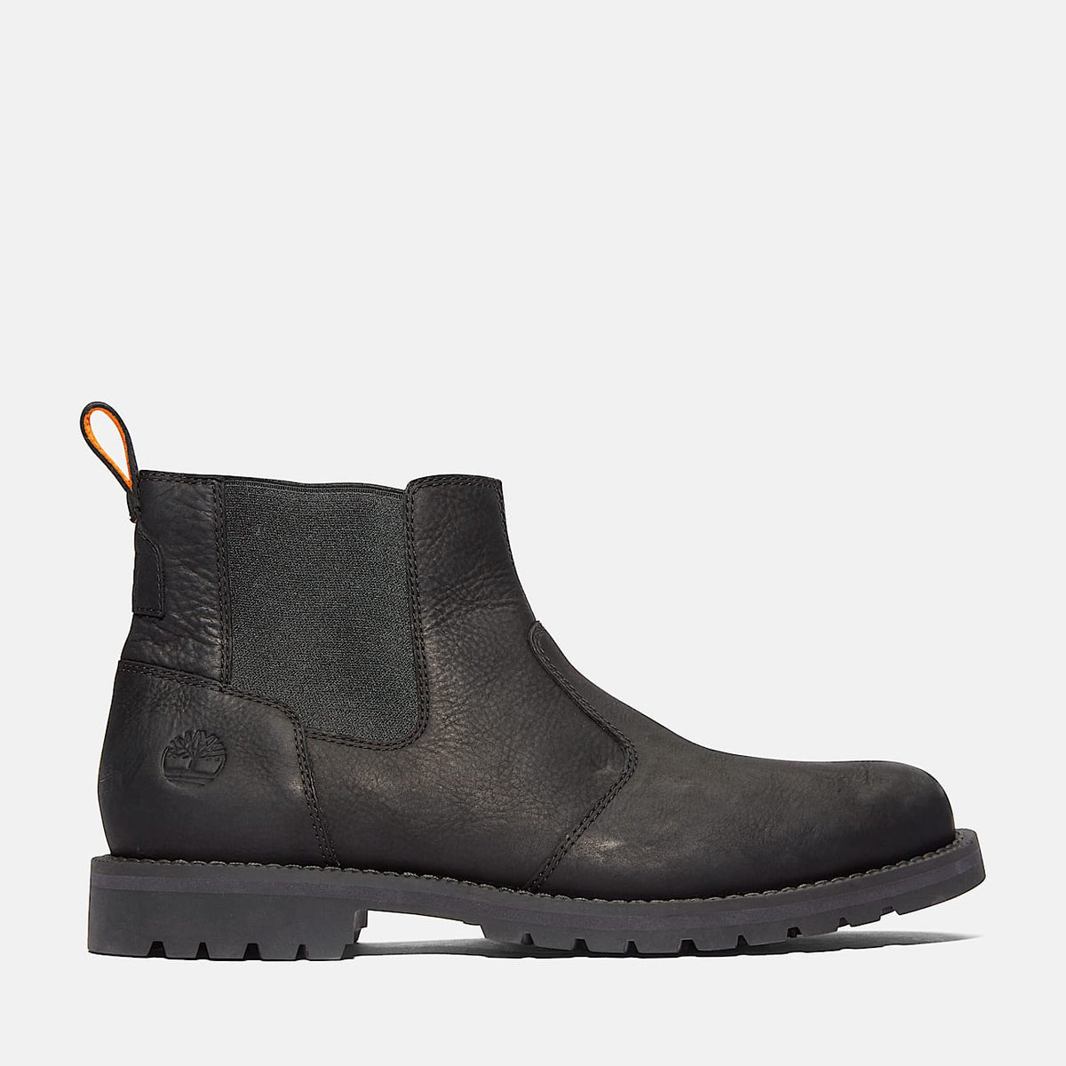 TIMBERLAND MEN'S 10.5 REDWOOD FALLS CHEASEA BOOT BLACK TBA0A44NU105