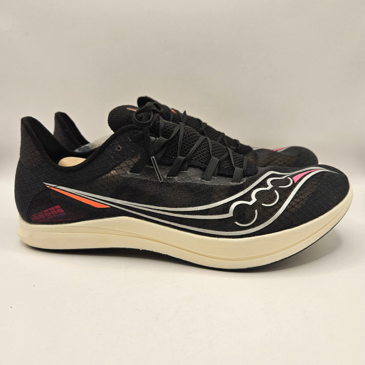 SAUCONY MEN'S 10.5 TERMINAL VT TRACK SPIKES BLACK VIZI SHOES S29101-85