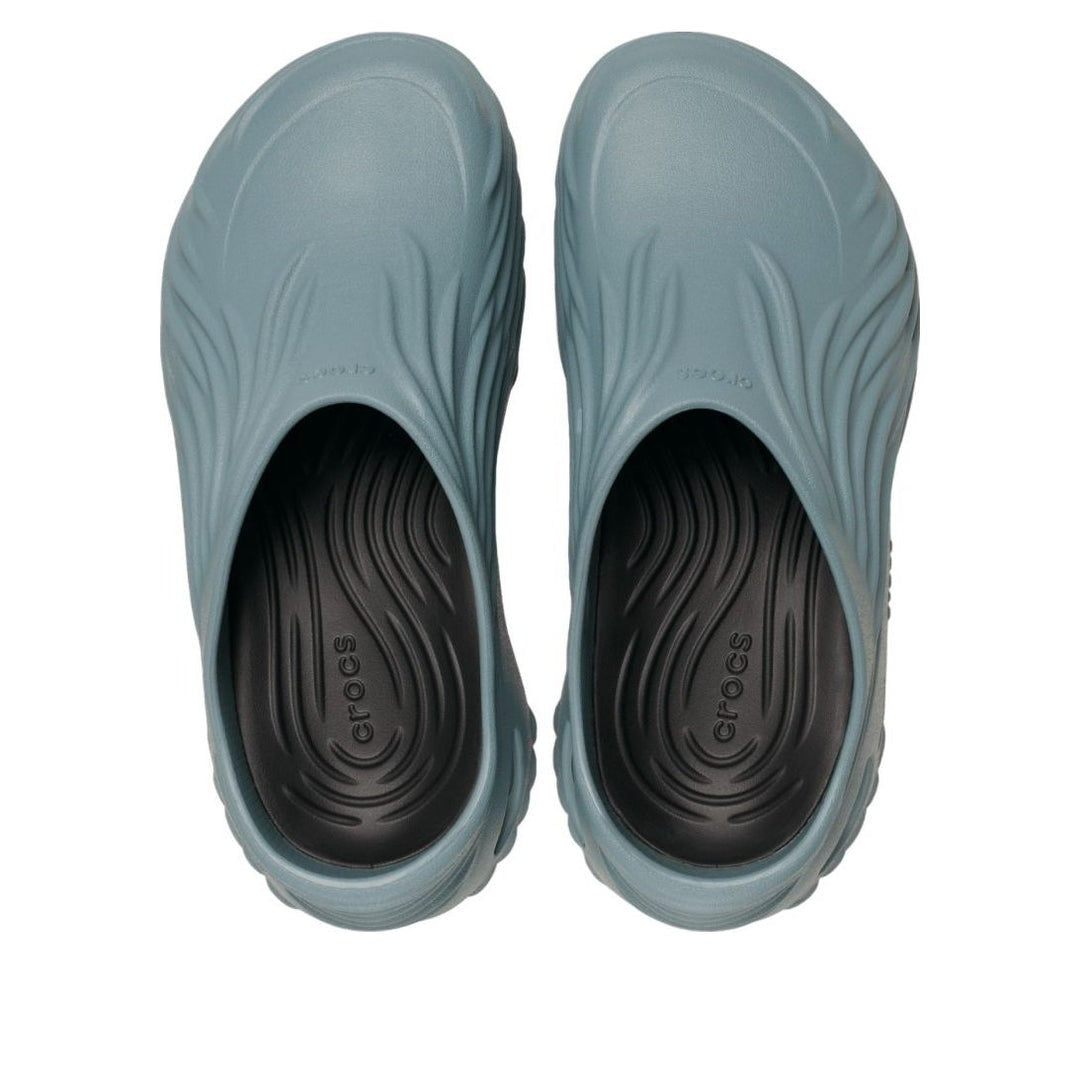 CROCS M9 W11 ECHO WAVE CLOG POND BLUE GRAY SLIP ON SHOES NIB