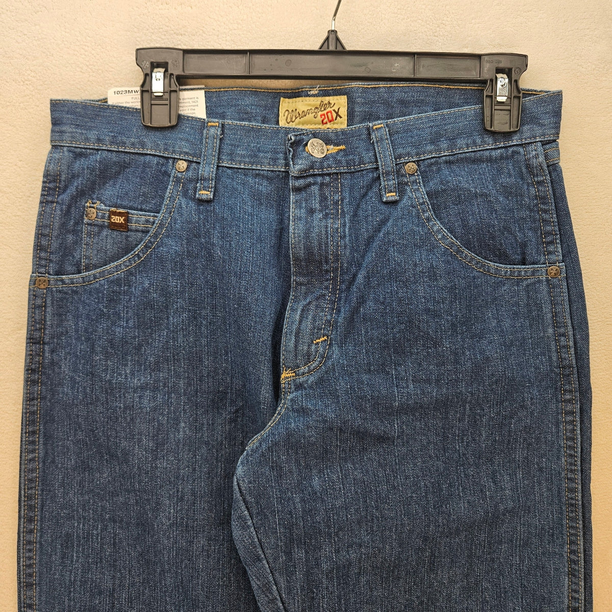 WRANGLER MEN'S 31X32 20X NO.33 EXTREME RELAXED FIT STRAIGHT JEANS NWT