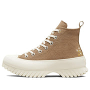 CONVERSE WOMEN'S 9.5 CHUCK TAYLOR ALL STAR LUGGED PLATFORM AUTUMN A05067C SAND