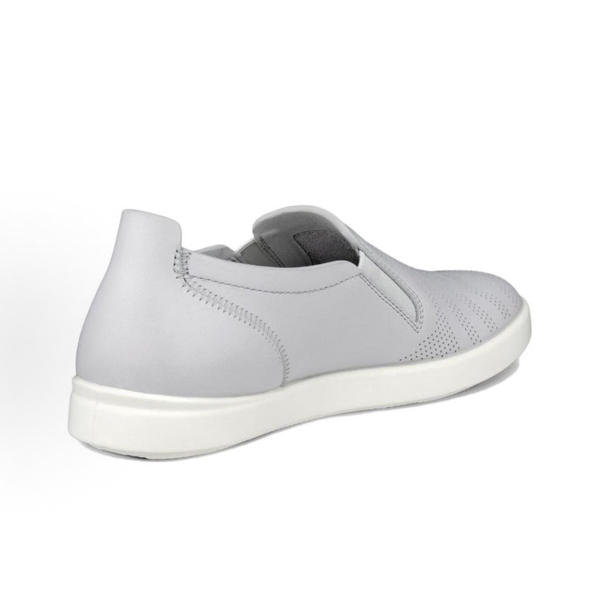 ECCO WOMEN'S 41 TRAVEL CASUAL SLIP ON SHOES GRAY BLUE 24880301379 NIB