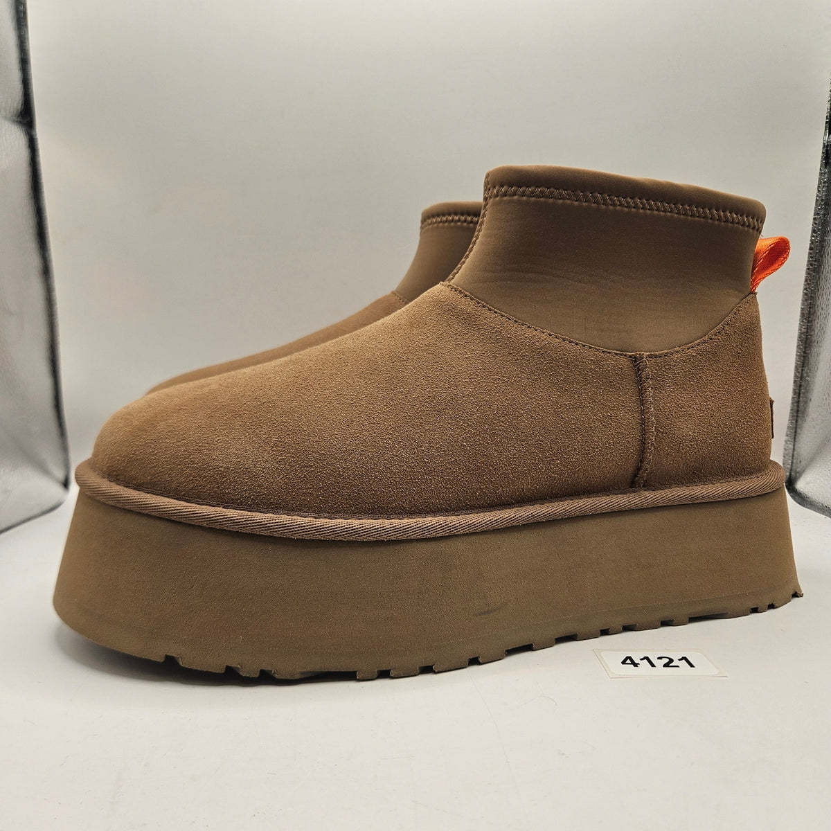 UGG WOMEN'S 11 CLASSIC MINI DIPPER PLATFORM WOLL LINED NWOB 1168170 WHEAT NWOB