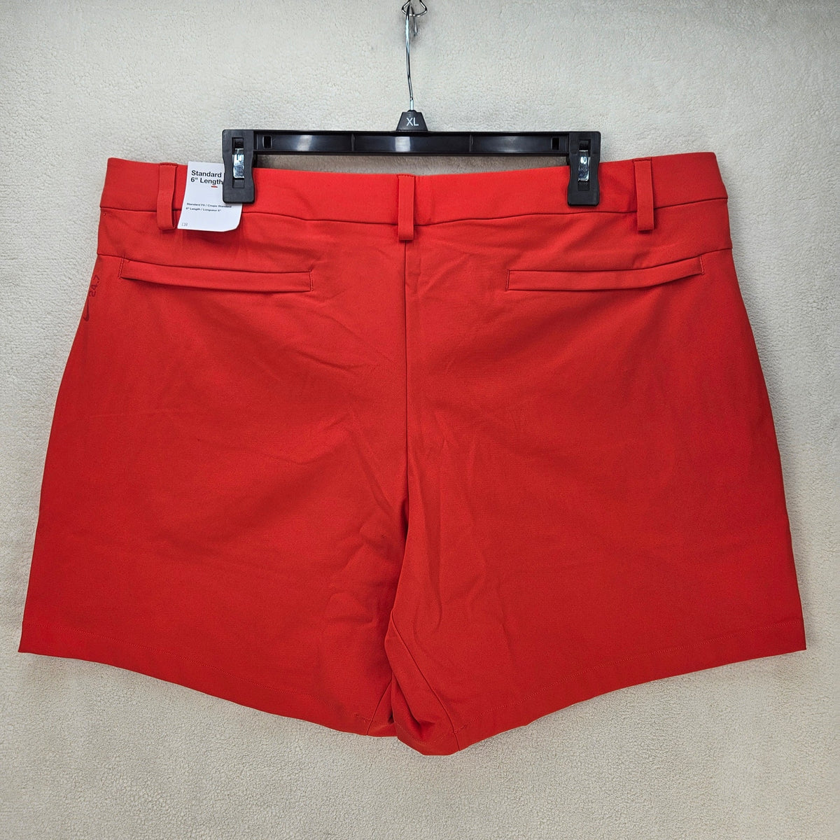NIKE MEN'S 38 GOLF DRI-FIT ADV TOUR PERFORMANCE SHORTS ORANGE RED STRETCH NWT