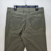 WEATHERPROOF MEN'S 32X34 FLEX UTILITY OLIVE GREEN STRAIGHT LEG PANTS NWT