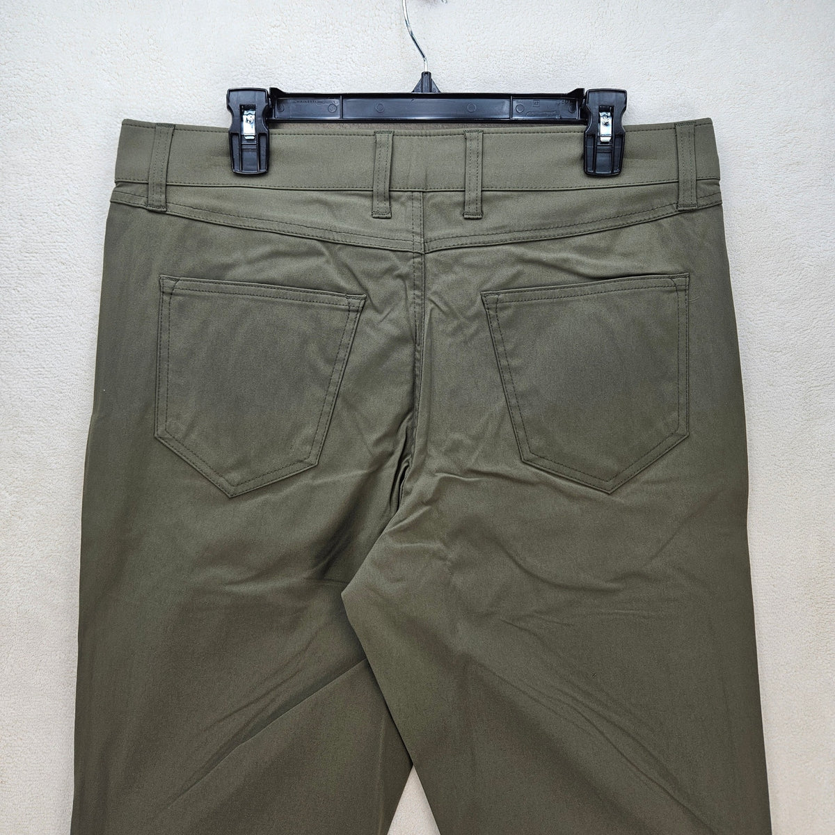 WEATHERPROOF MEN'S 32X34 FLEX UTILITY OLIVE GREEN STRAIGHT LEG PANTS NWT