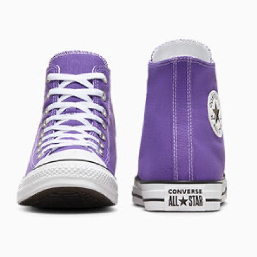 CONVERSE CHUCK TAYLOR ALLSTAR HI MEN'S 10 WOMEN'S 12 PURPLE