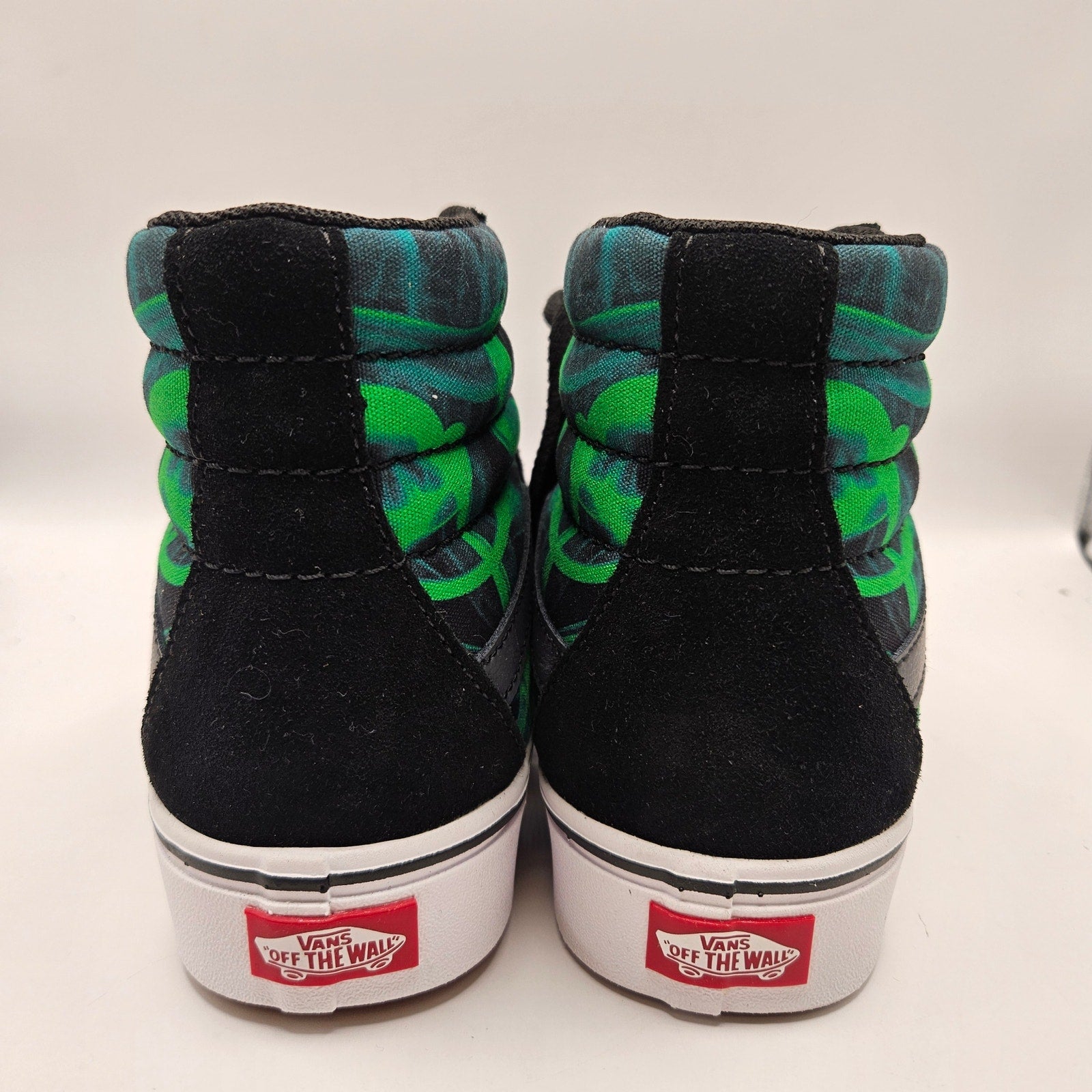 VANS M8.5/W10 COMFYCUSH SK8-HI AFTER DARK GREEN NWOB SKATE SHOE