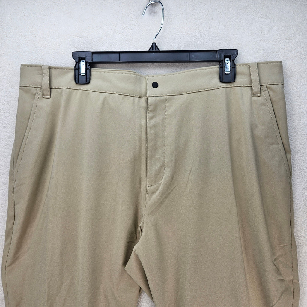 NIKE MEN'S 38X30 GOLF DRI-FIT KHAKI BEIGE STRETCH PERFORMANCE TROUSER NWT DN2397