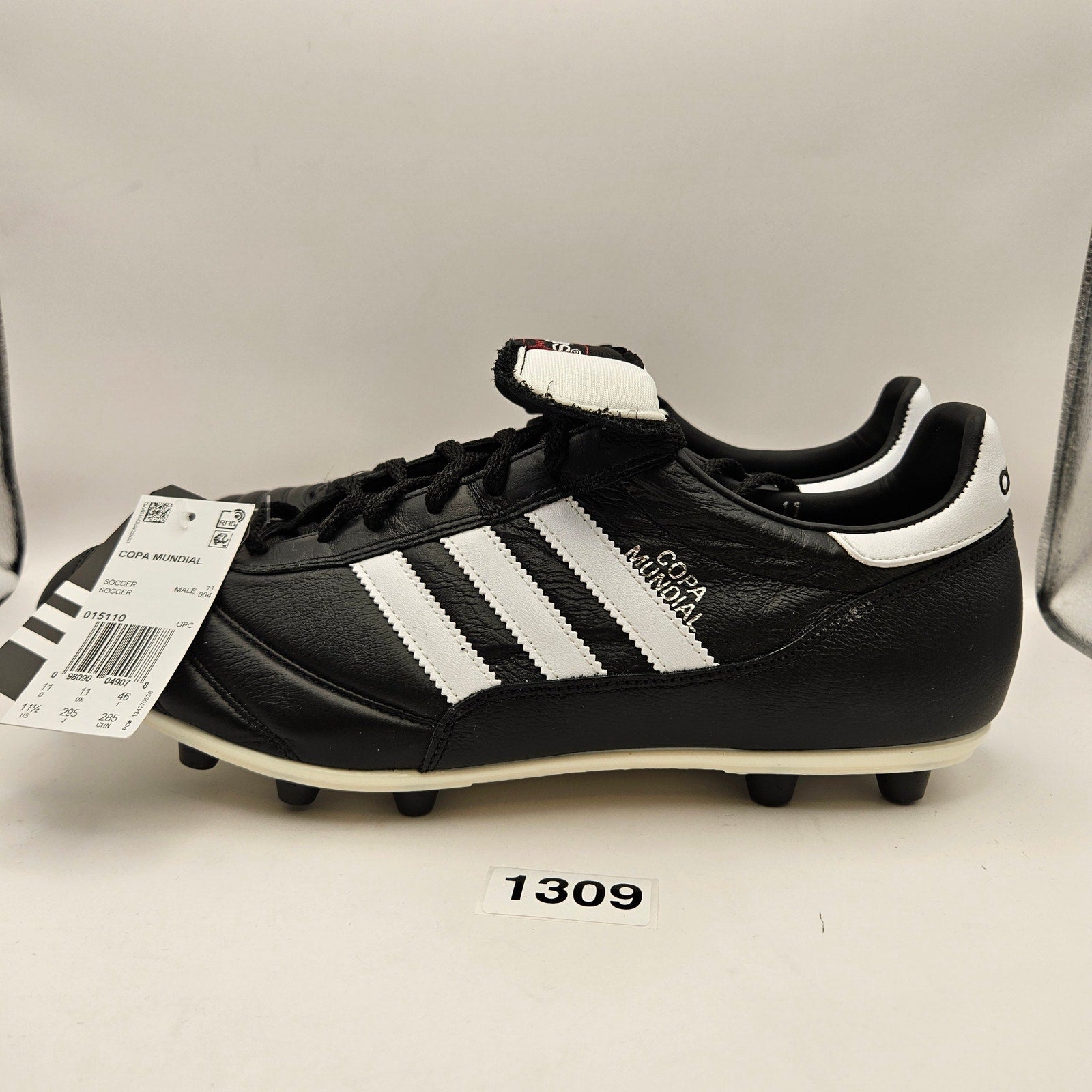ADIDAS MEN'S 11.5 COPA MUNDIAL FG LEATHER SOCCER CLEATS GERMANY NWOB 015110