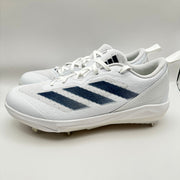 Adidas Womens sz 9.5 Softball Shoes Adizero Instinct IH3468 White/Blue