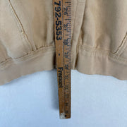 FREE PEOPLE WOMEN'S LARGE HERITAGE OVERSIZED JACKET LIGHT MOCHA